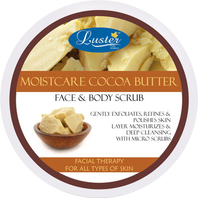 

Luster Moistcare Cocoa Butter Face & Body Scrub(400 g)