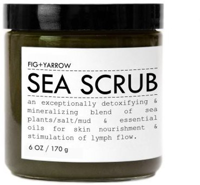 

FIG+YARROW organic sea scrub, 6 oz Scrub(170 g)