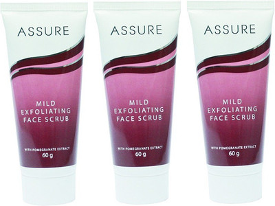 

Assure Mild Exfoliating Face Scrub (Pack of 3) Scrub(60 g)