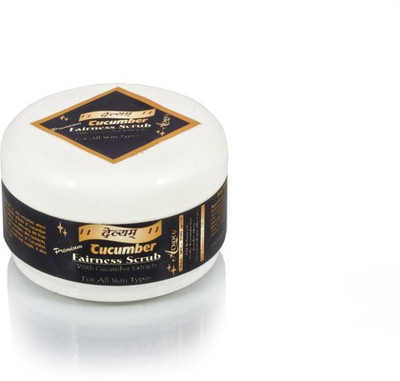 

Adidev Herbals Devyam Skin Brightening Cucumber Fairness Scrub(150 g)