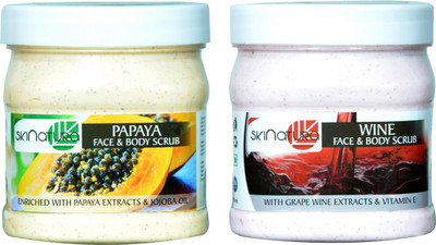 

Skinatura papaya & wine face & body cream Scrub(500 ml)