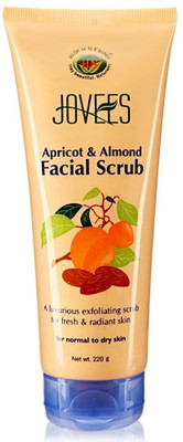

Jovees Facial Scrub Apricot & Almond (Pack of 2) Scrub(440 g)