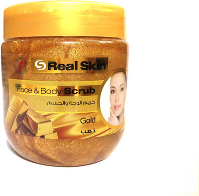 

Real Skin Gold Face & Body Scrub(500 g)