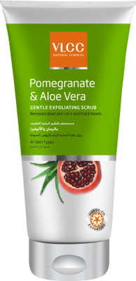

VLCC Pomegranate & Aloe Vera Gentle Exfoliating Scrub(150 ml)
