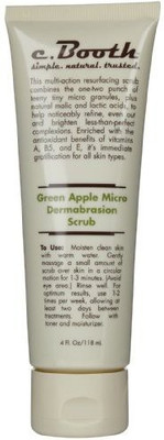 

C. Booth micro derm scrub-green apple Scrub(120 ml)