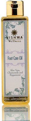 

Vishwa Wellness FOOT CARE OIL WITH ALOE VERA, CHAMOMILE AND PEPPERMINT Scrub(200 ml)