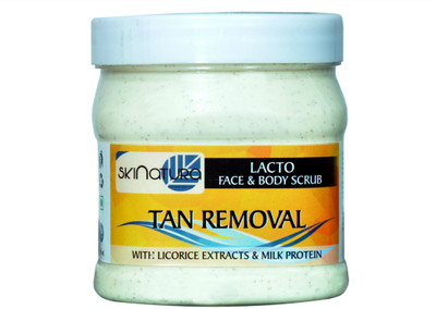 

Skinatura lacto tan removal face & body cream Scrub(500 ml)