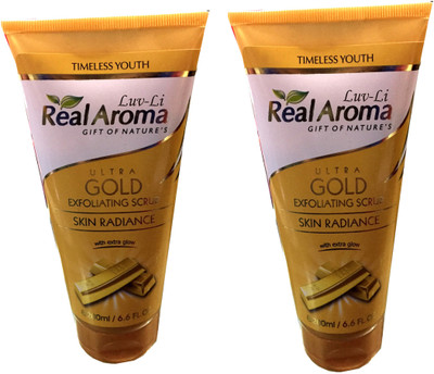 

Luv-Li ULTRA GOLD EXFOLIATING SKIN RADIANCE SET OF 2 Pcs Scrub(200 ml)