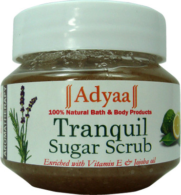 

Adyaa Naturals Tranquil Bergamot-Lavender Sugar Scrub(100 g)