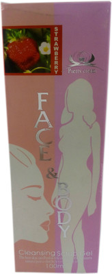

Pietty Cieam Face And Body Strawberry Cleansing Gel Scrub(100 ml)