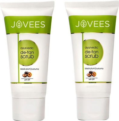 

Jovees Ayurvedic De-tan Pack of 2 Scrub(50 g)