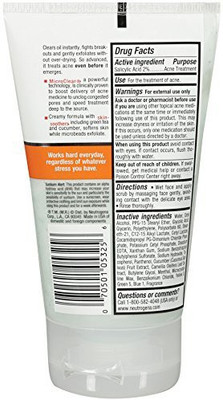 

Neutrogena Acne Stress Control Power-Clear Scrub, 4.2 Fluid Ounce Scrub(100 ml)