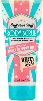 

Dirty Works Sweet Almond Oil Body Scrub(200 ml)
