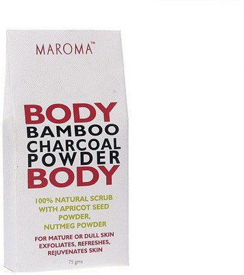 

Maroma Auroville Bamboo Charcoal Apricot Body Powder Scrub(75 g)