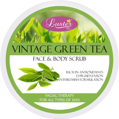 

Luster Vintage Green Tea Face & Body Scrub(400 g)