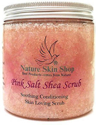 

Nature Skin Shop Pink Himalayan Salt And Shea Scrub, Exfoliate And Soothing Scrub(283.4 g)