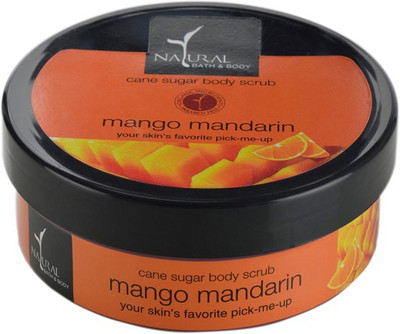 

Natural Bath & Body Mango Mandarin Cane Sugar Body Scrub(200 g)