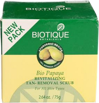 

Biotique Bio Papaya Revitalizing Tan-removal Scrub(75 g)