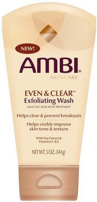 

Ambi Skincare Even & Clear Exfoliating Wash, Tubes Scrub(141 g)