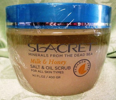 

Seacret salt & oil scrub milk & honey 14.1 oz - 400gr Scrub(400 g)