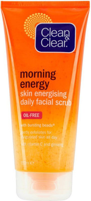 

Clean & Clear Morning Energy Skin Energising Oil-Free With Bursting Beads Scrub(150 ml)