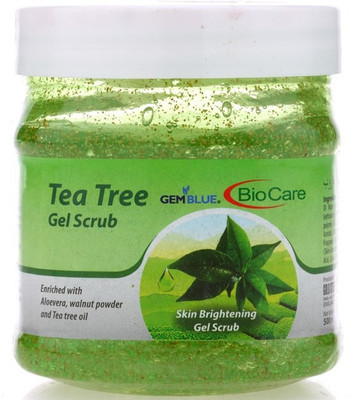 

Gemblue Biocare Tea Tree Skin Brightening Gel Scrub(500 ml)
