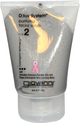 

Giovanni Organic Dtox Purifying Facial Scrub(113 g)