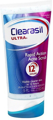 

Clearasil Ultra Rapid Action Acne Treatment Face Scrub(150 ml)