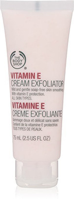 

The Body Shop Vitamin E Cream Exfoliator Scrub(75 ml)