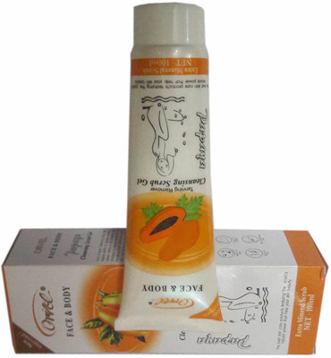 

Orvel Papaya Cleansing Face & Body Scrub(100 ml)