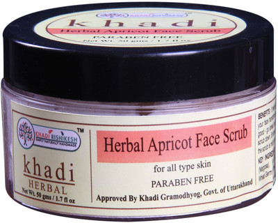 Khadi Rishikesh Herbal Apricot Face Scrub(50 g)