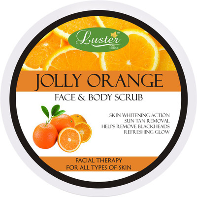 

Luster Jolly Orange Face & Body Scrub(400 g)