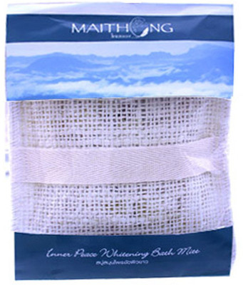 

Maithong Skin Whitening Bath Mitt Inner Peach Scrub(135 g)