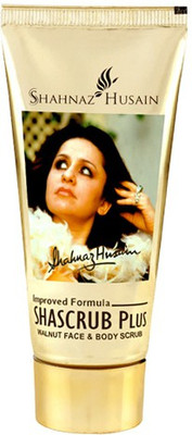 Shahnaz Husain Shascrub Plus Walnut Face And Body Scrub(25 g)