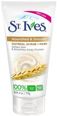 

St. Ives St. Ives Nourished and Smooth Scrub and Mask, Oatmeal 6 oz(177.441177375 ml)