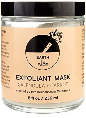 

Earth Tu Face Organic Calendula + Carrot Exfoliant Powder Mask Scrub(236 ml)
