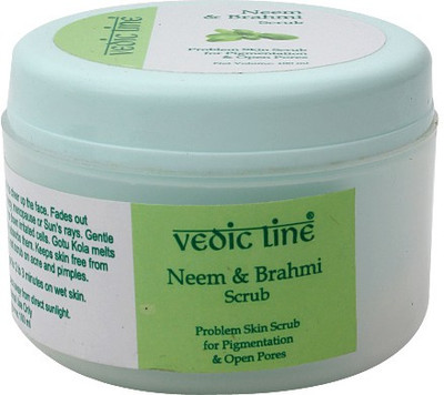 

Vedic Line Neem Brahmi Scrub(100 ml)