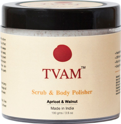 

TVAM Apricot & Walnut Scrub Body Polisher Scrub(100 g)