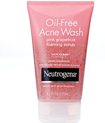 

Neutrogena Oil-free acne wash pink grapefruit foaming Scrub(125 ml)