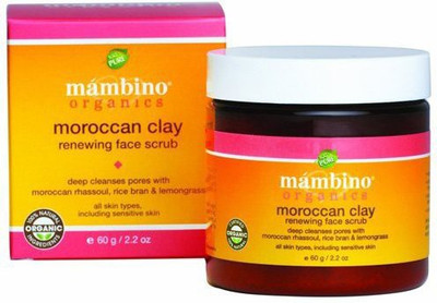

Mambino Organics face scrub, moroccan clay, 2.2 ounce Scrub(60 g)