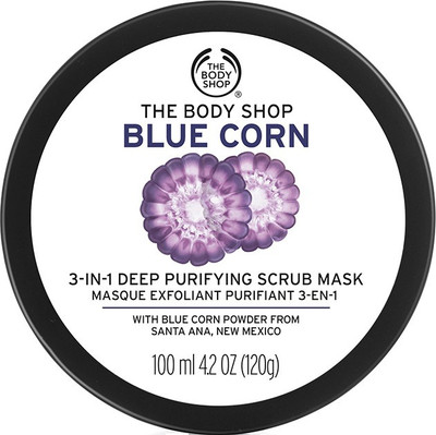 

The Body Shop Blue Corn 3 In 1 Deep Cleansing Scrub Mask Scrub(100 ml)