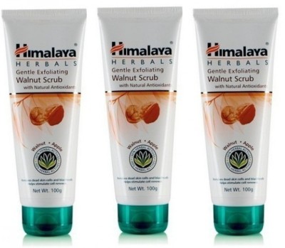 

Himalaya Gentle Exfoliating Walnut Scrub (Pack of 3) Scrub(300 g)