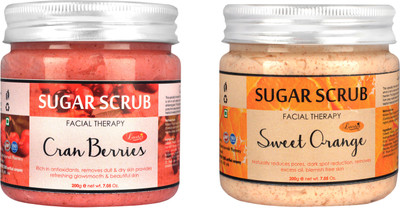 

Luster Cranberries & Sweet Orange Sugar (Combo) Scrub(400 g)
