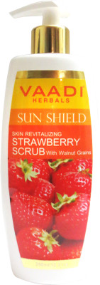 

Vaadi Herbals Strawberry Scrub with Walnut Grains Scrub(350 ml)