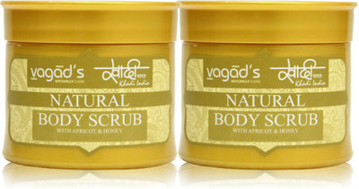 

Vagad's Khadi Apricot & Honey Body (100x2) Scrub(200 g)