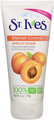 

St. Ives Naturally Clear Blemish & Blackhead Control Scrub, Apricot Scrub(170 g)
