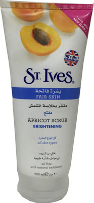 

St. Ives Fair Skin Brightening Apricot Scrub(200 ml)