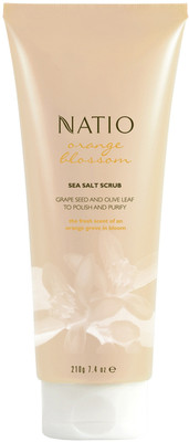 Natio Orange Blossom Sea Salt Scrub(210 g)