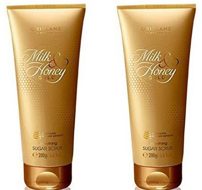

Oriflame Sweden milk and honey gold set Scrub(400 g)