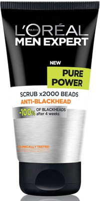 

L'Oreal Paris Men Expert Pure Power X2000 Beads Anti-Blackhead Scrub(150 ml)